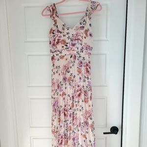Flowers Long Dress